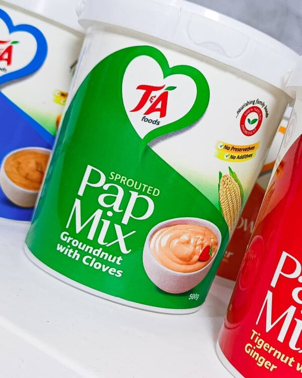 Sprouted Pap Mix Groundnut with Cloves T & A Foods